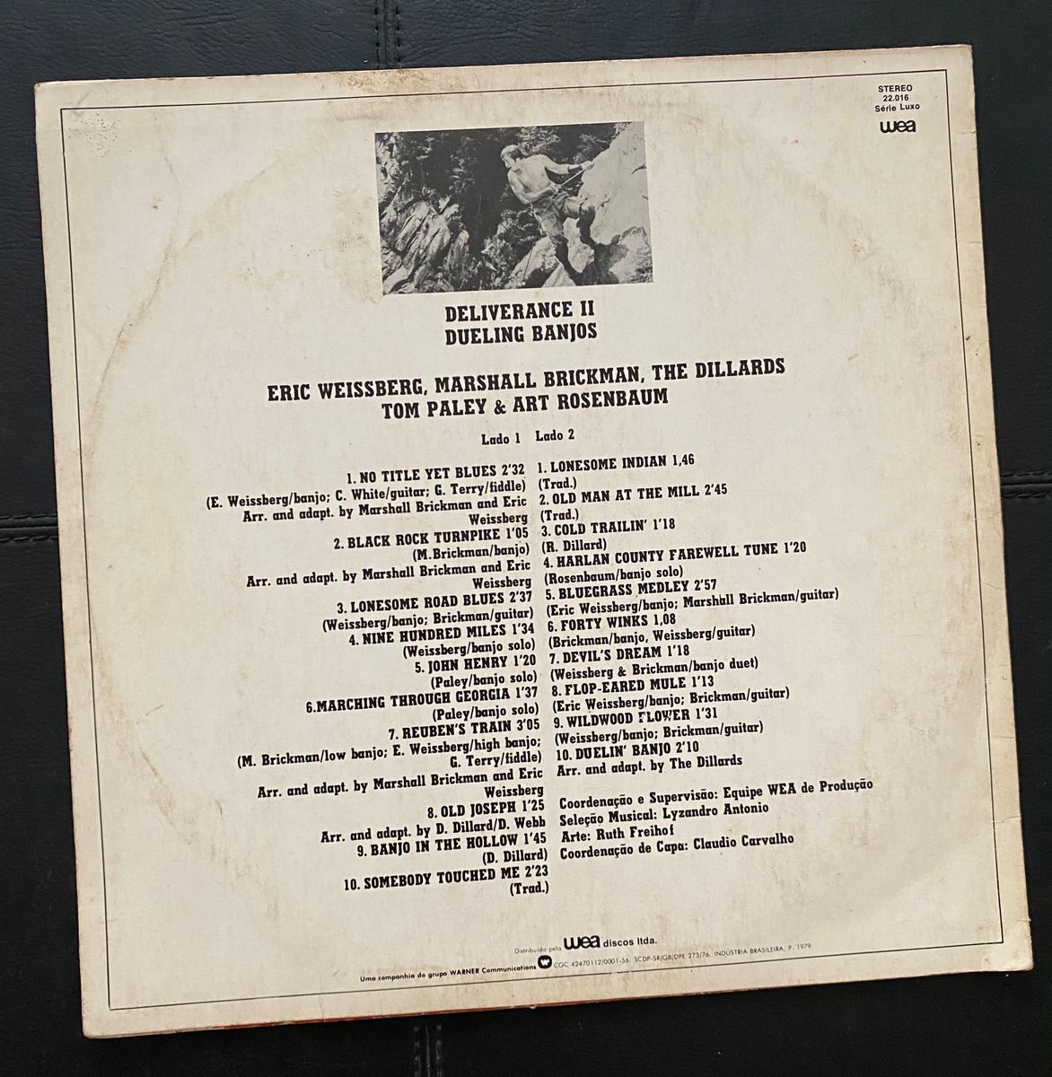 Dueling Banjos Lp, Disco, Vinil Produto Vintage e Retro Usado