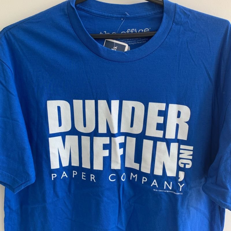 Camiseta Masculina Dunder Mifflin Logo The Office Camisa