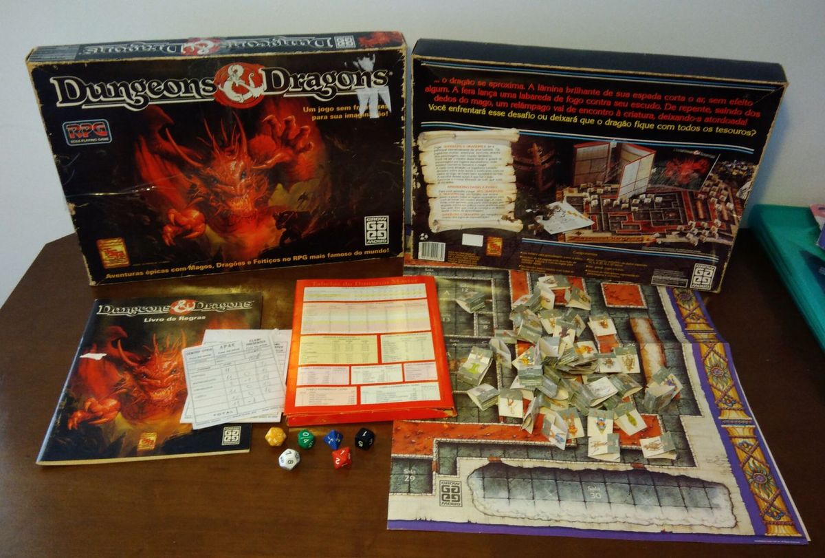 Dungeons & Dragons Grow  Chegou a relíquia de todos os tempos, o