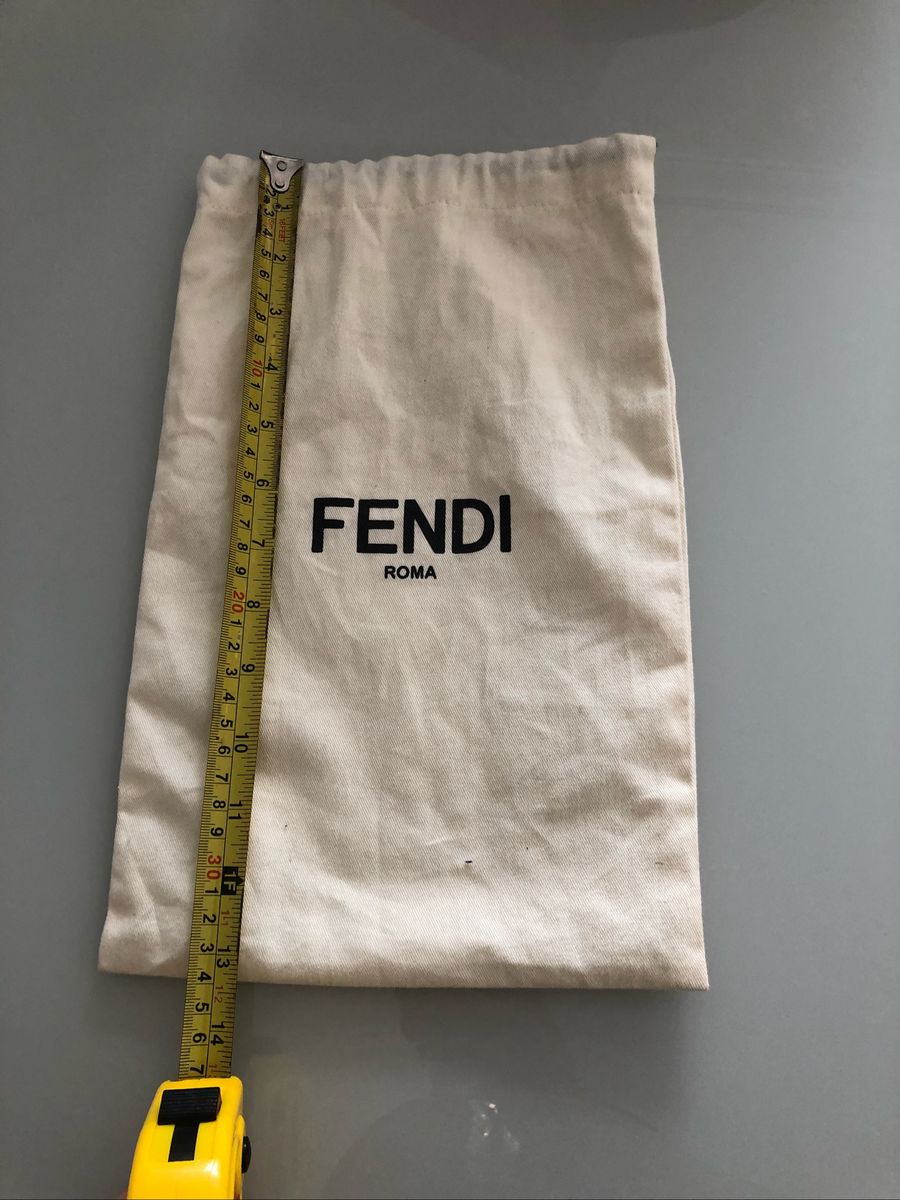 fendi dust bag black