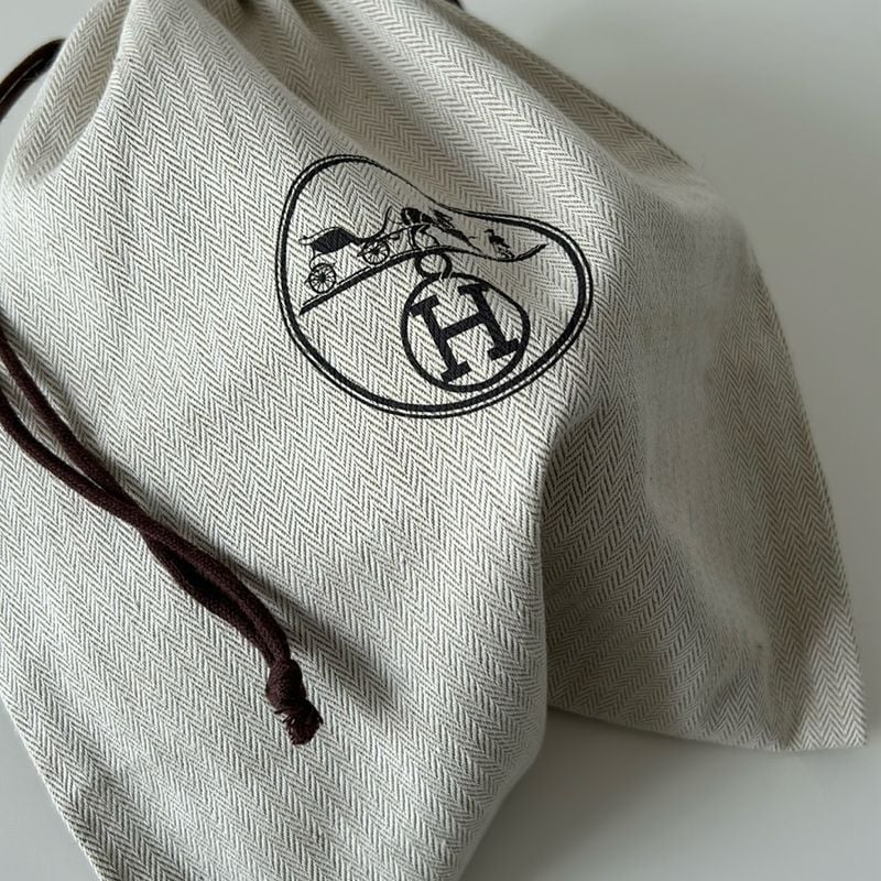 Housse dust bag Hermès 24 x 31 cm