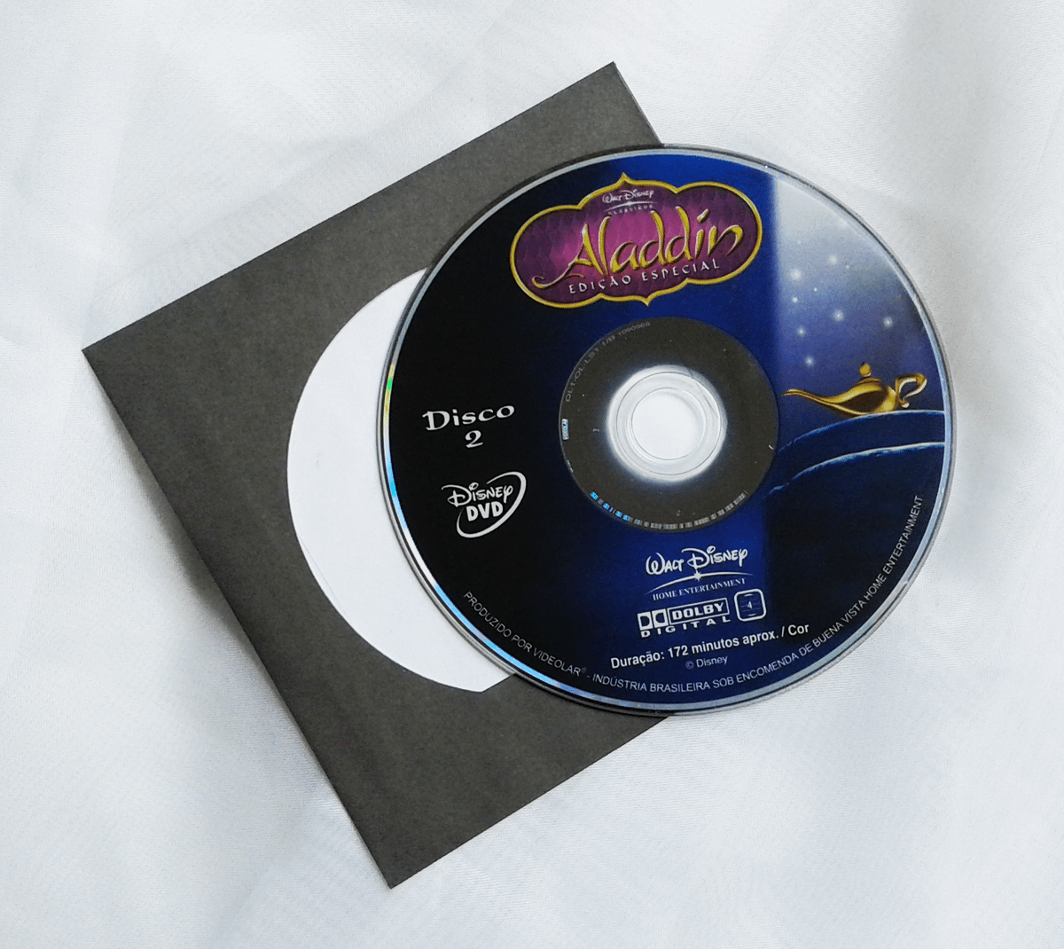 Dvd Aladdin - Disco '2' Da Edição Platinum | Filme E Série Disney Usado ...