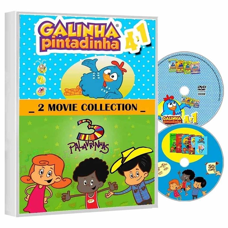 Dvds Galinha Pintadinha, Coleção Completa, Item Infantil Dvd Video Usado  51974289