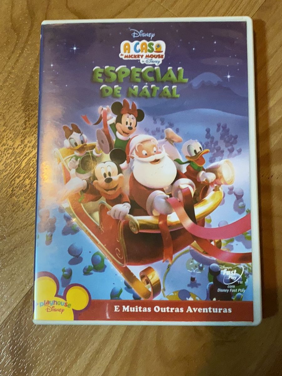 Dvd a Casa do Mickey Mouse Especial de Natal | Filme e Série Dvd Usado  43237655 | enjoei
