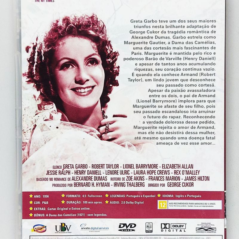 UM FILME POR DIA: A DAMA DAS CAMÉLIAS