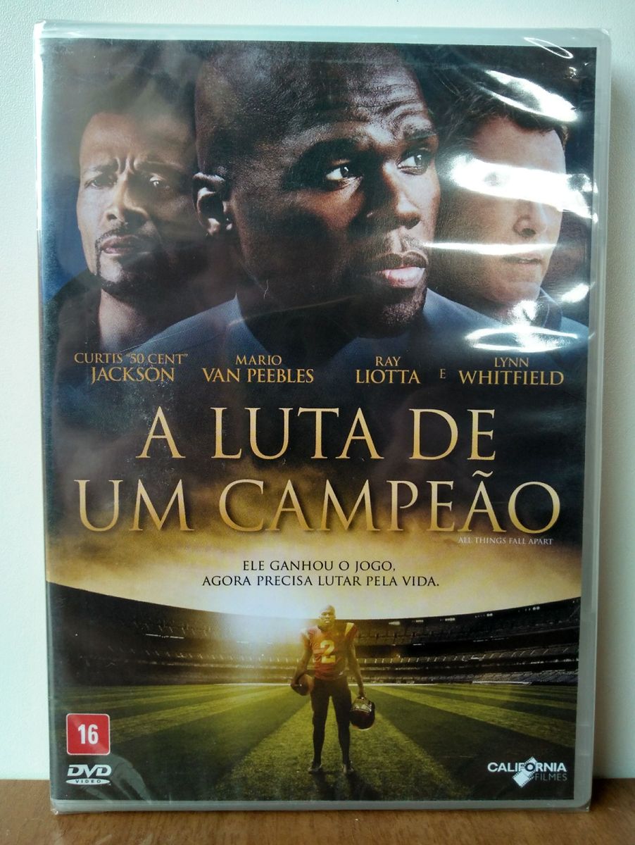 Dvd a Luta de Um Campeão (drama) Original Novo Lacrado. Filme e Série Dvd Nunca Usado 69872938