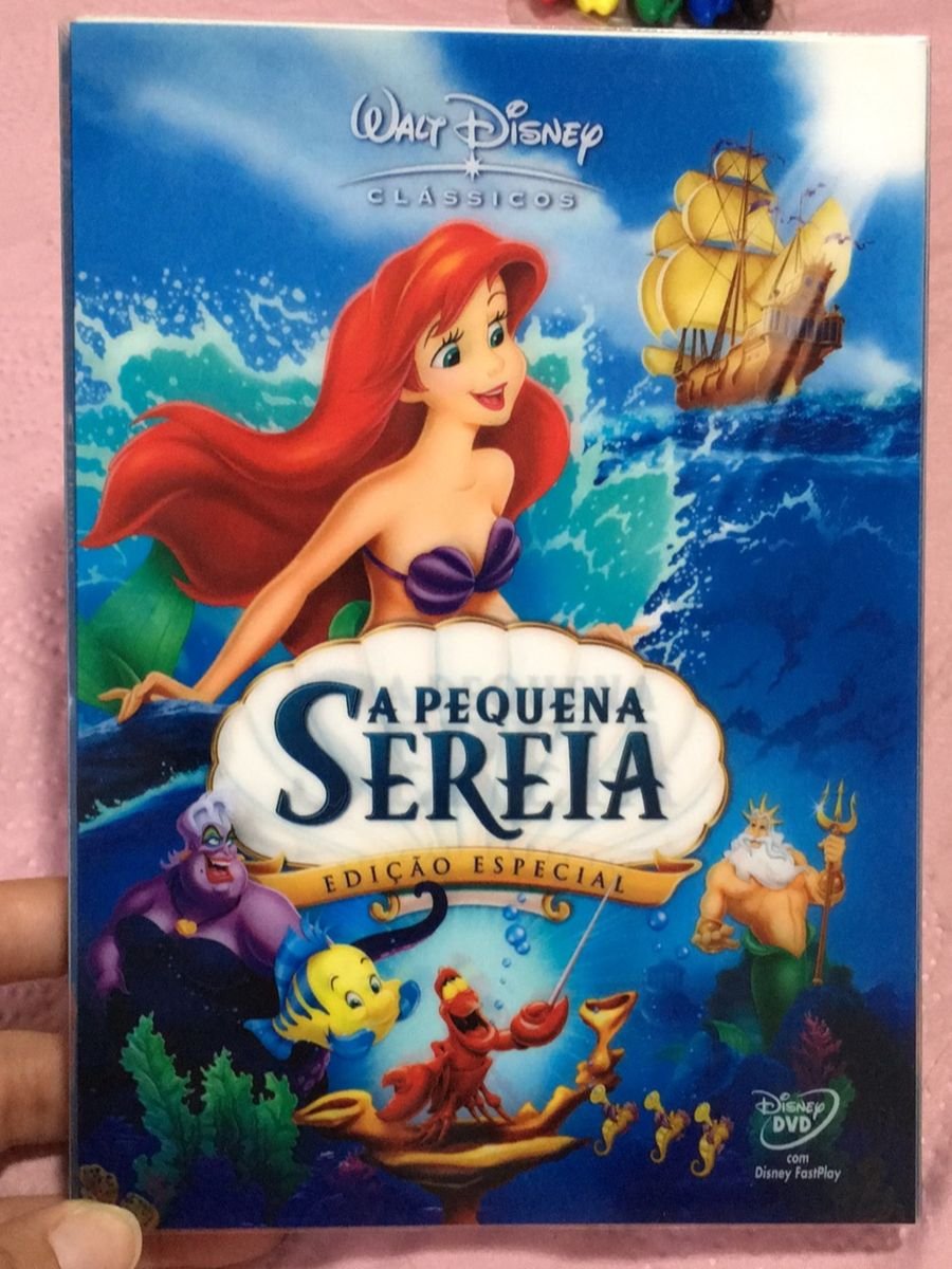 Dvd A Pequena Sereia Filme E Série Dvd Usado 38479862 Enjoei 1432