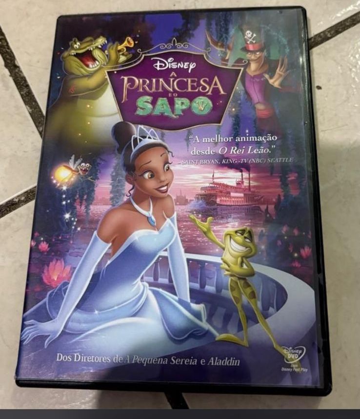 Dvd a Princesa e O Sapo | Item de Música Dvd Usado 135436747 | enjoei