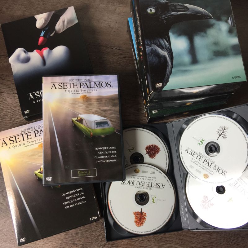 Dvd - a Sete Palmos - Box 5 Temporadas Completas - Six Feet Under