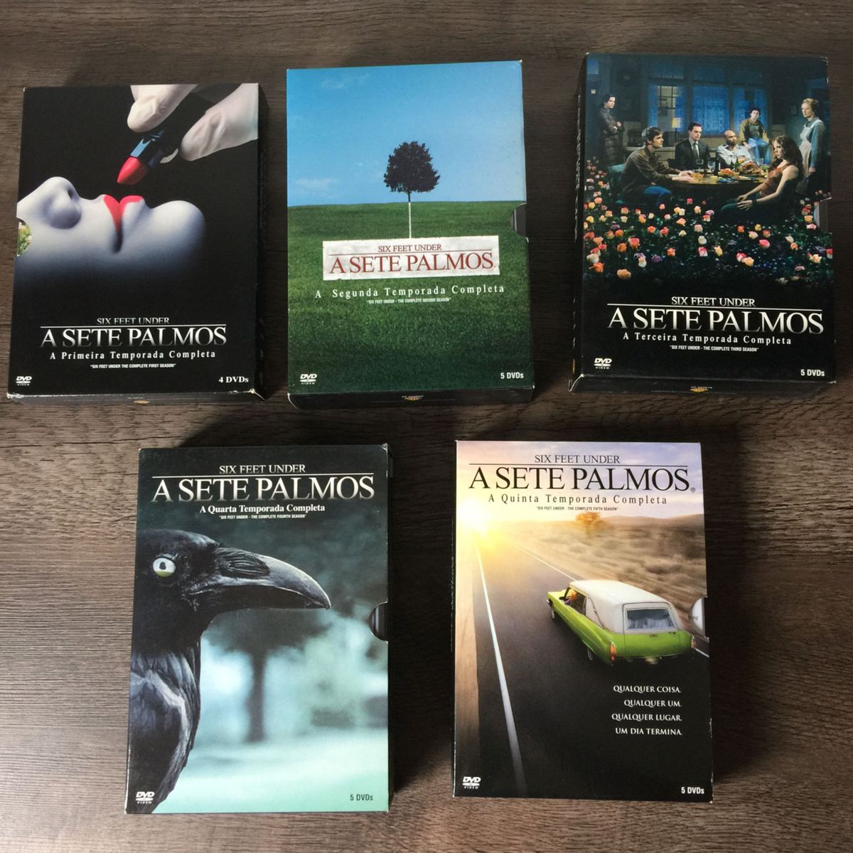 Dvd - a Sete Palmos - Box 5 Temporadas Completas - Six Feet Under ...