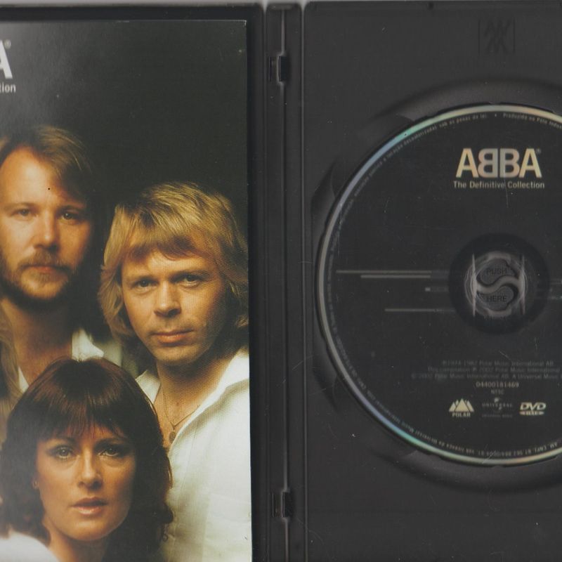 Dvd Abba 2002 The Definitive Collection, Seminovo, Original