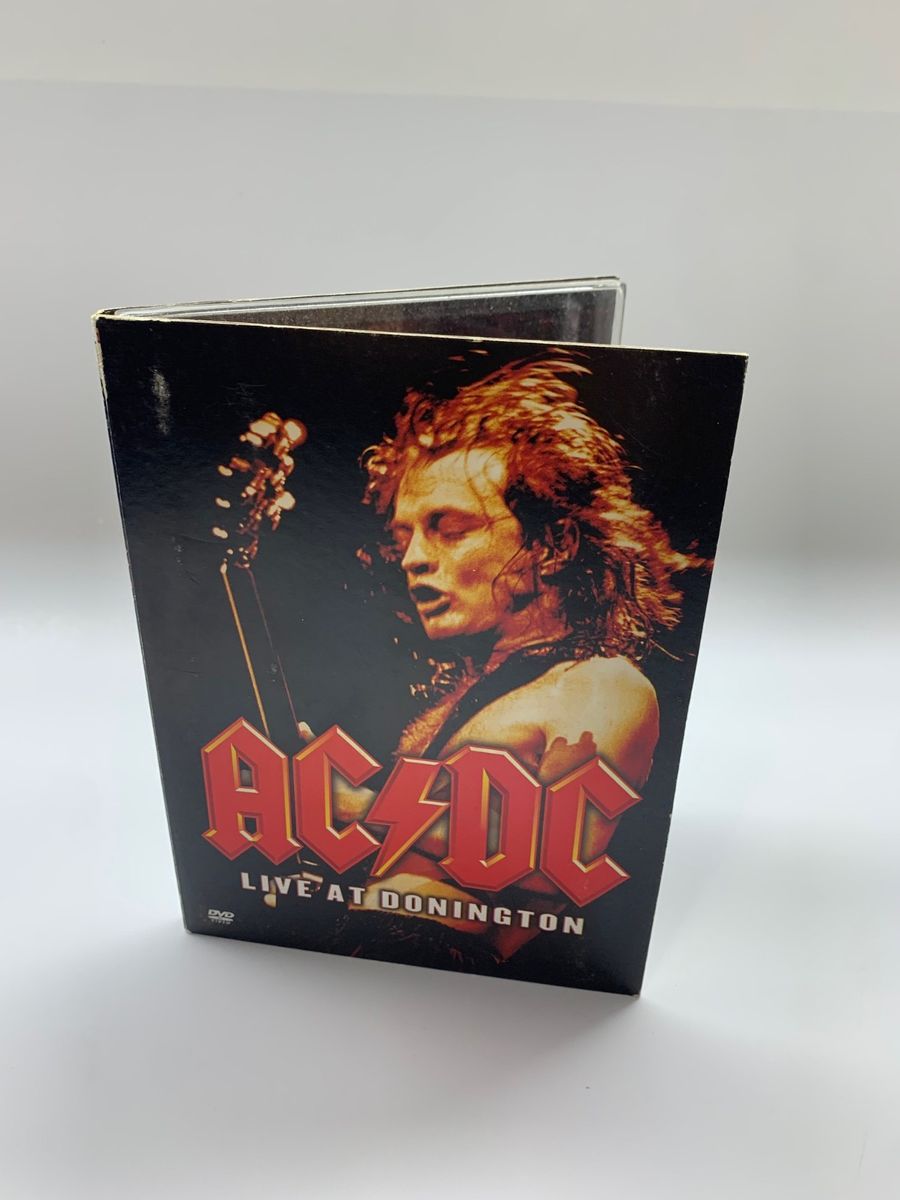 Dvd Ac/dc Live At Donington com Digipack com Encarte | Item de Música ...