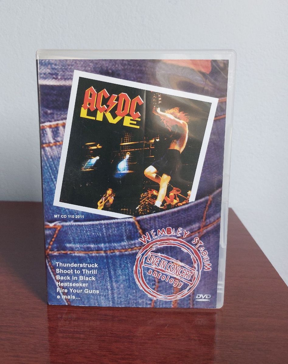 Dvd Ac/dc - Live Wembley Stadium | Item de Música Usado 81954444 | enjoei