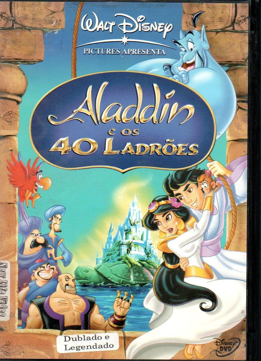 Dvd Aladdin E Os 40 Ladroes E O Retorno De Jafar | Filme E Série Disney ...