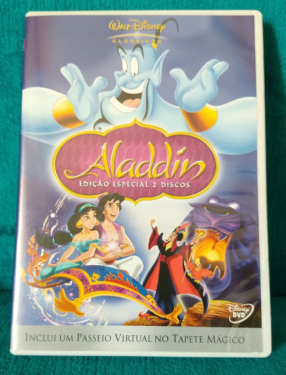 Dvd Aladdin Filme E Serie Disney Usado Enjoei