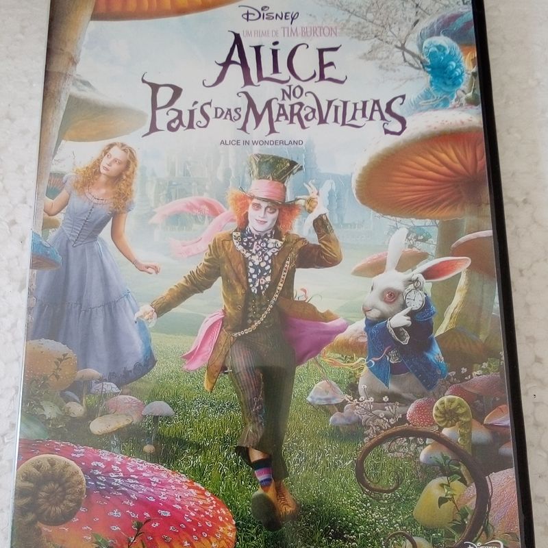 Cartaz Do Filme Alice No Pais Das Maravilhas Tim Burton Novidades De