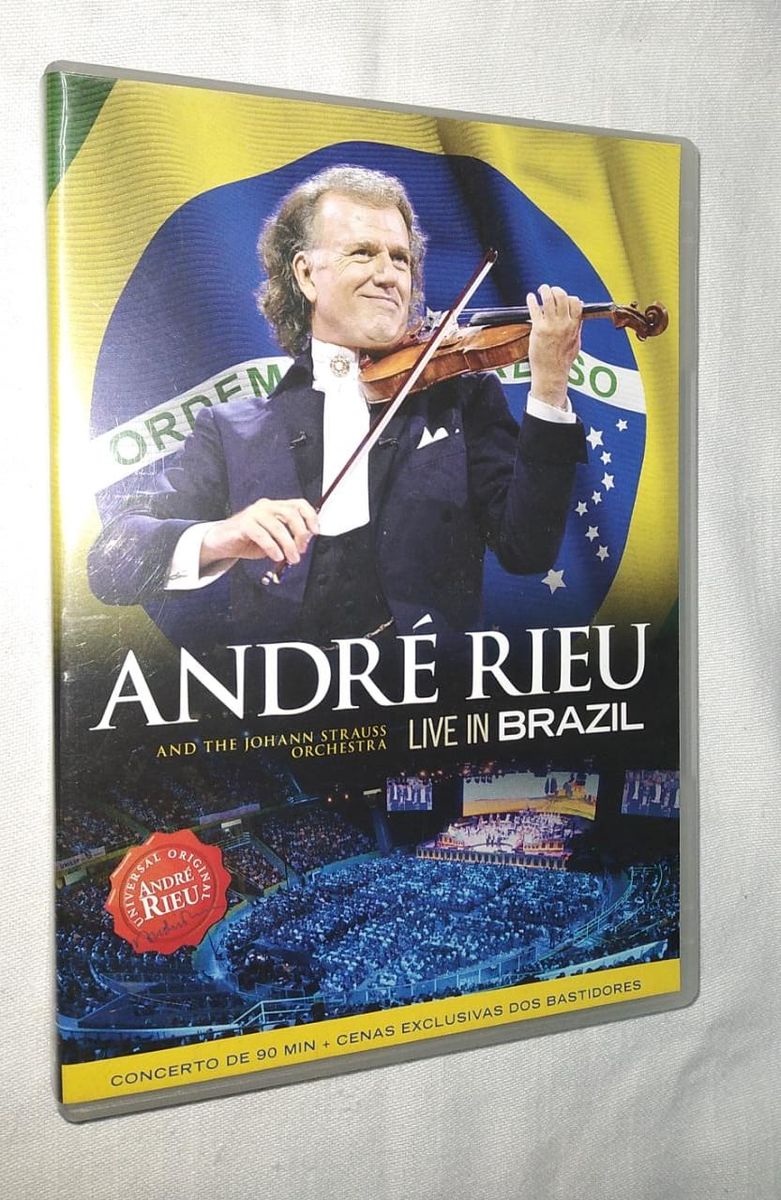 Dvd André Rieu - Live In Brazil ( 11731 ) | Item de Música Usado ...