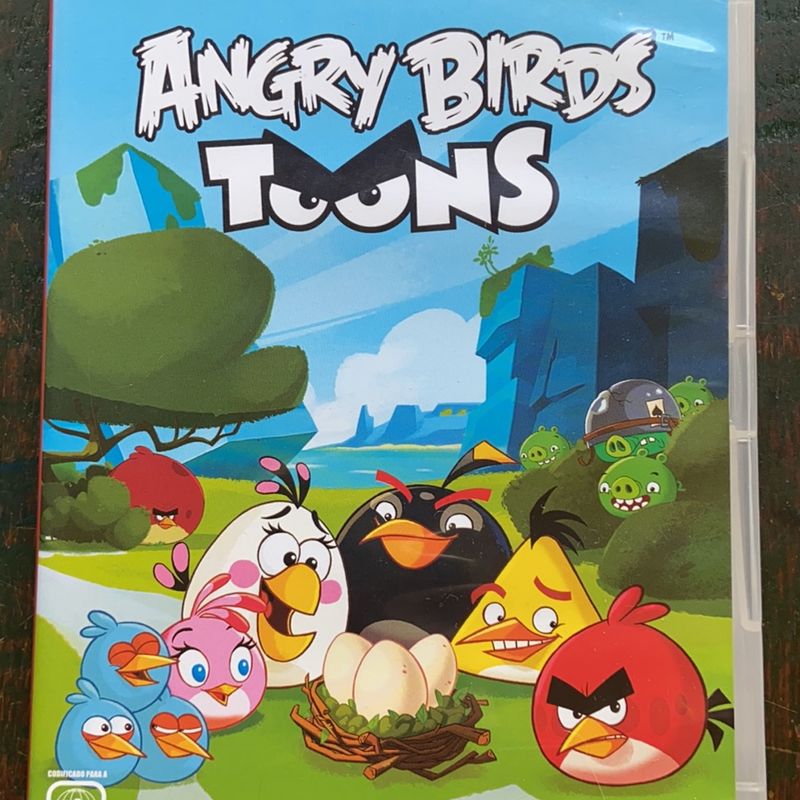 Dvd Angry Birds O Filme - Lacrado - Desenho Animado Original.