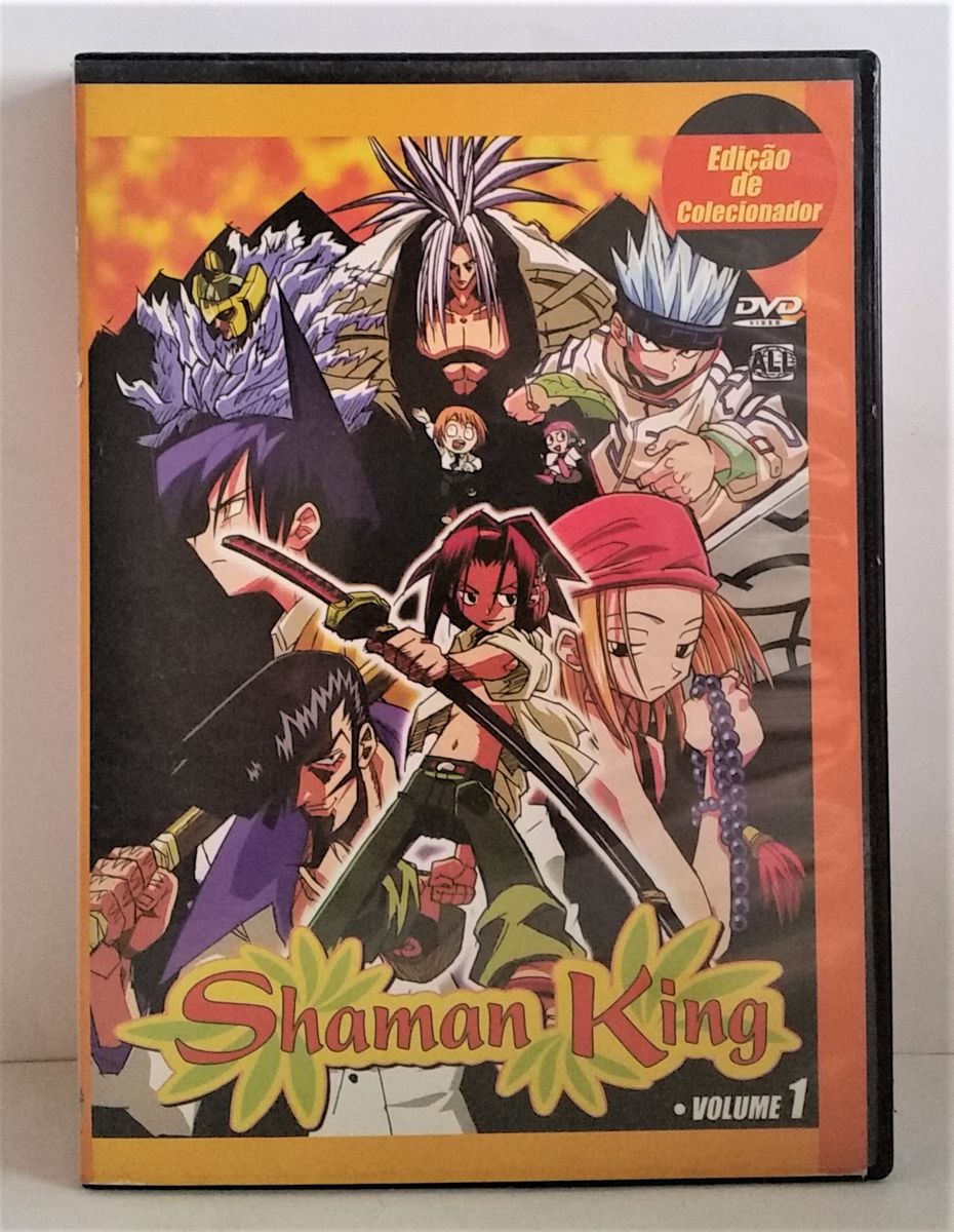 Dvd Anime Shaman King Volume 1 Edição de Colecionador Filme e Série