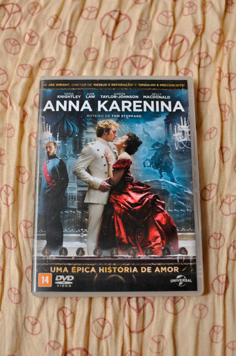 dvd anna karenina - filmes e séries dvd