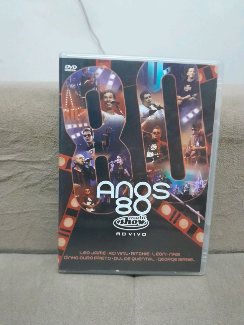 Dvd Anos 80 Multishow Ao Vivo | Item de Música Multishow Usado ...