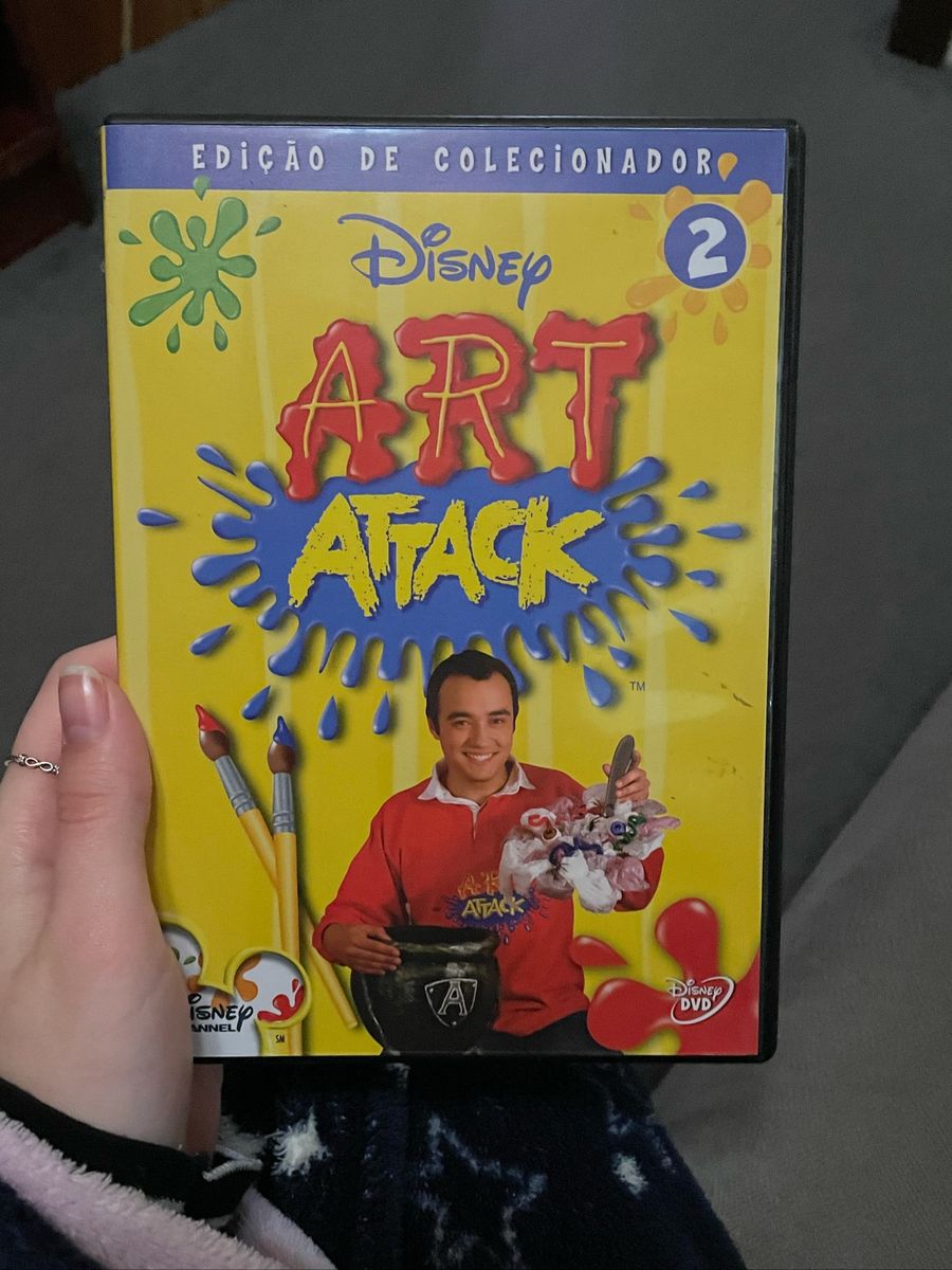 Dvd Art Attack Filme e Série Dvd Nunca Usado 57663710 enjoei