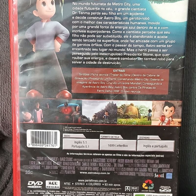 Dvd Astro Boy | Dvd Video Usado 105015769 | enjoei