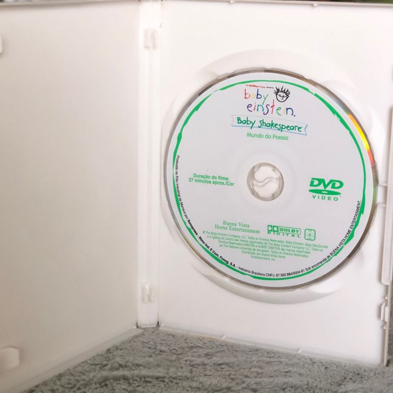 Dvd Baby Einstein Baby Shakespeare | Item de Música Dvd Usado