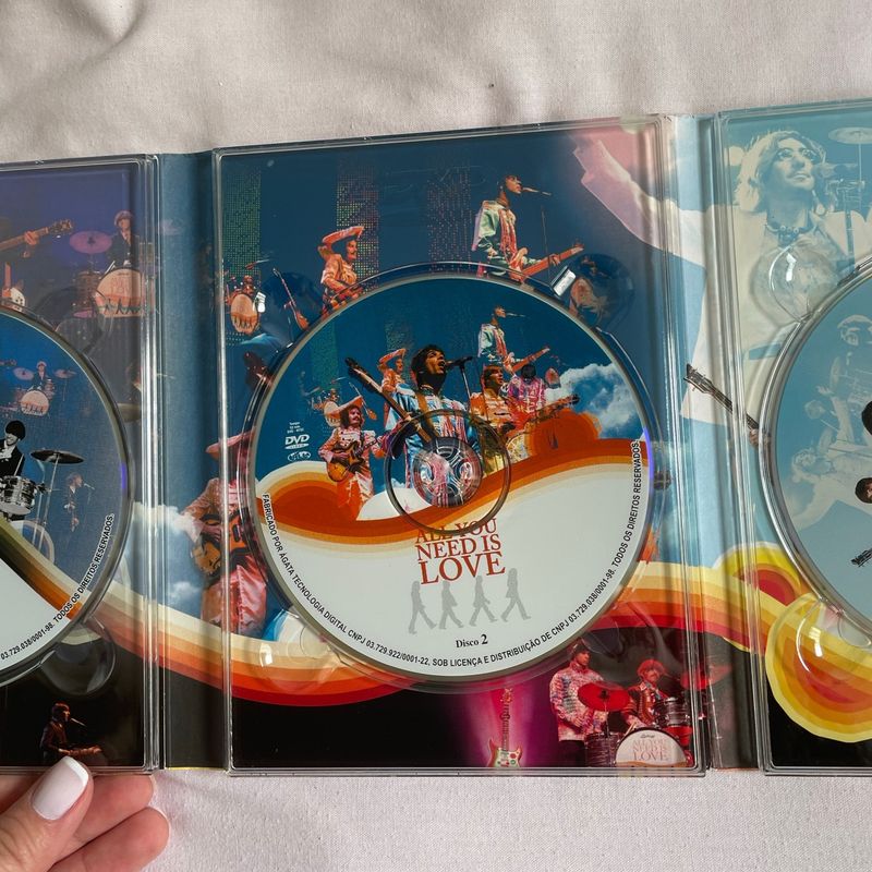 Dvd Banda Cover The Beatles - All You Need Is Love | Item de