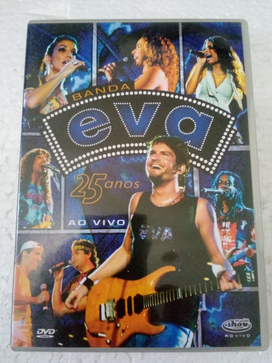 Dvd Banda Eva 25 Anos Ao Vivo Dvd Nacional e Original | Universal