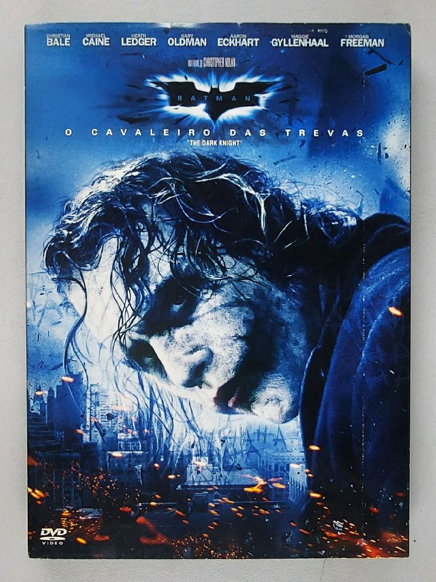 Dvd . Batman . O Cavaleiro Das Trevas . The Dark Knight . Diretor:  Christopher Nolan | Filme e Série Warner Bros Usado 77466279 | enjoei