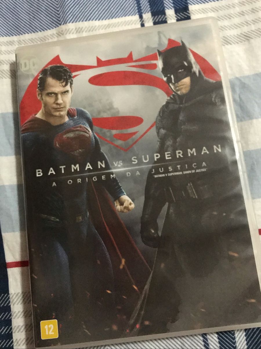 dvd batman vs superman a origem da justiça filme e série dvd novo