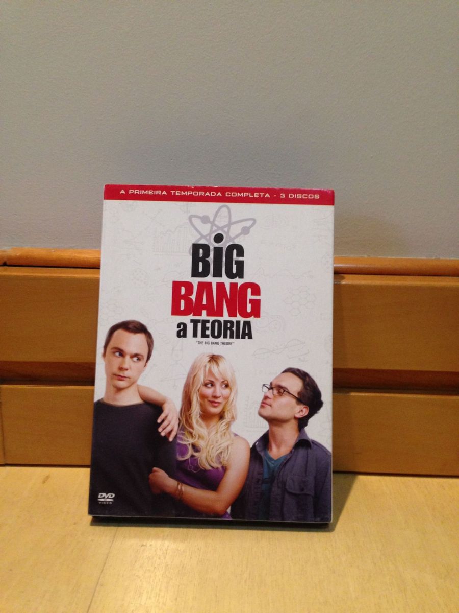 Dvd Big Bang - a Teoria - 1ª Primeira Temporada - 3 Discos | TV e ...