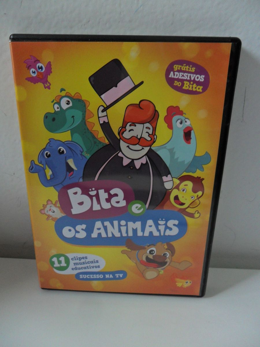 Dvd Bita e Os Animais. | Item Infantil Dvd Usado 39749161 | enjoei