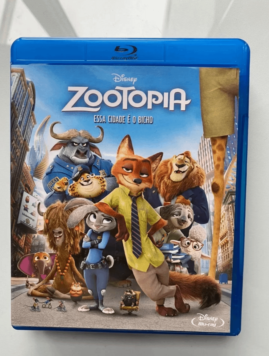 Dvd Blu-ray Zootopia Original e Dublado com Bônus Especiais | Filme e Série  Usado 95651376 | enjoei