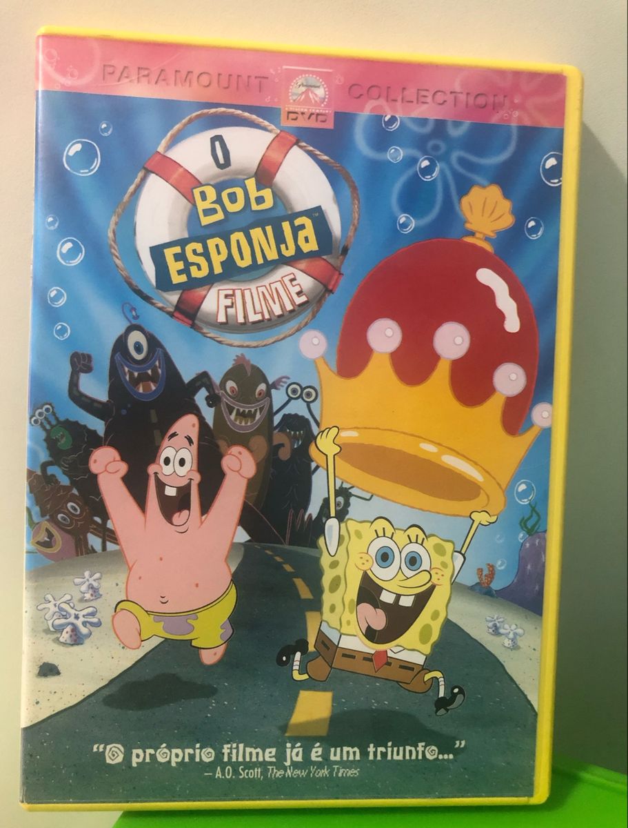 Dvd bob esponja o filme imperd vel filme e s rie dvd usado 80917884