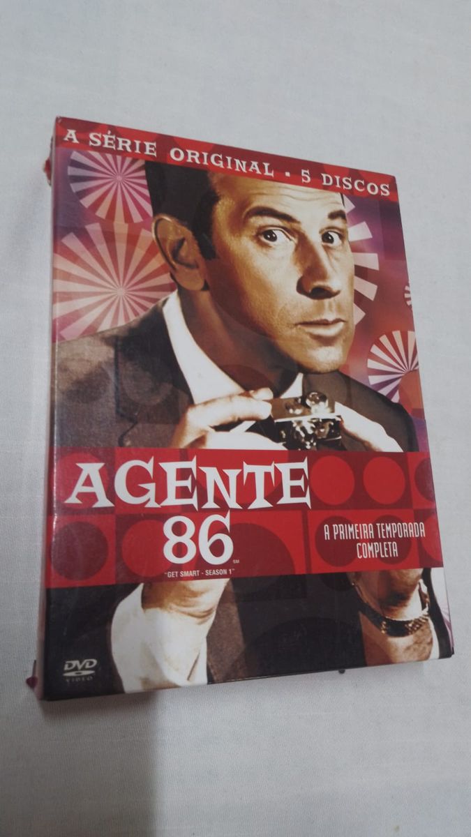 Dvd Box Agente 86 - a Primeira Temporada Completa - 5 Discos ( 24142 ...