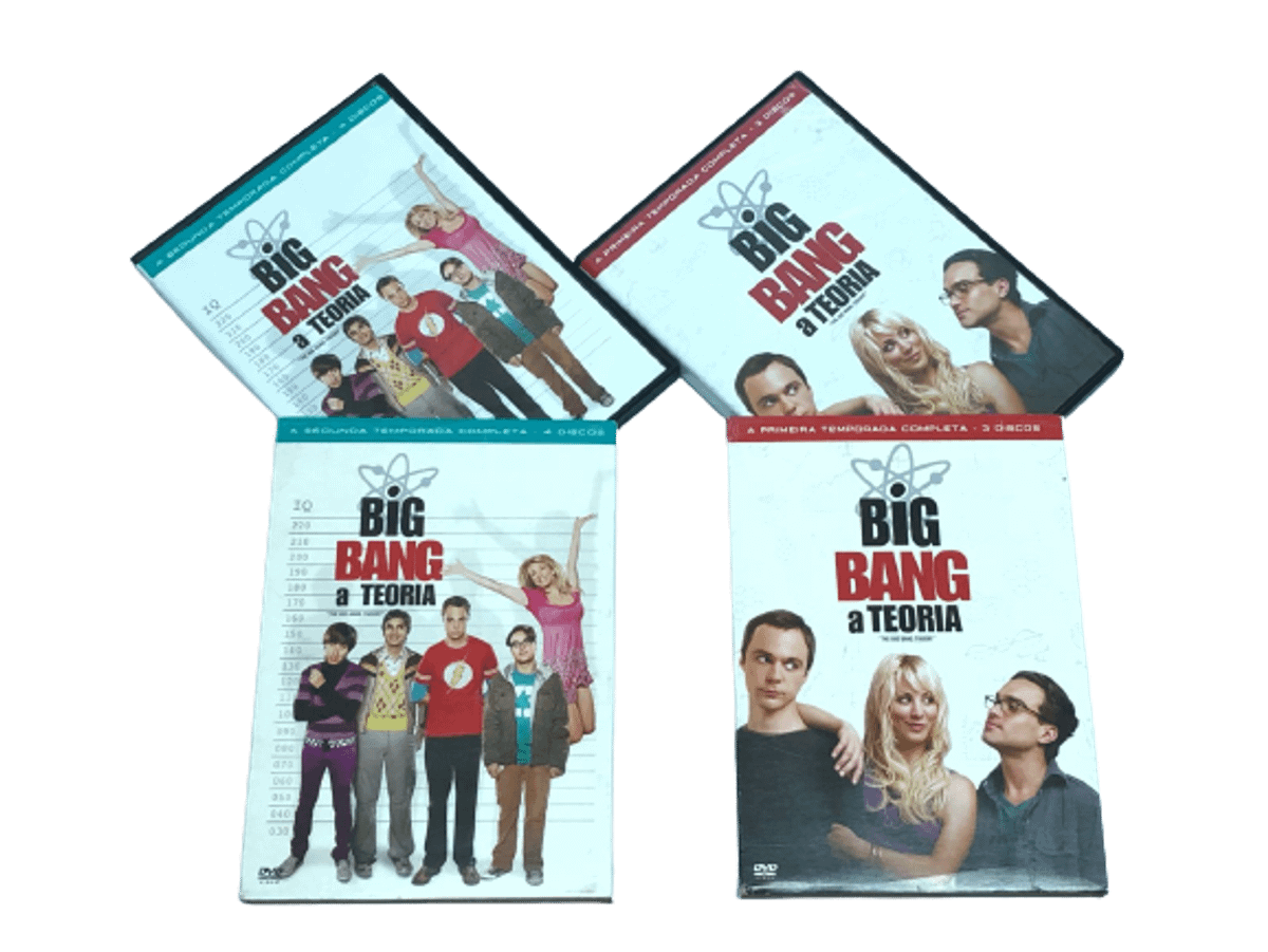 Dvd Box Big Bang a Teoria 01 e 02 Temporada Completa | Filme e Série ...