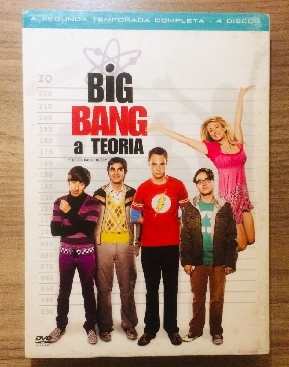 Dvd Box - Big Bang a Teoria - a Segunda Temporada Completa | Filme e ...