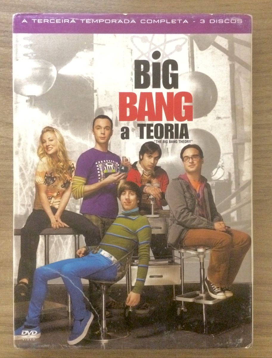 Dvd Box - Big Bang a Teoria - a Terceira Temporada Completa | Filme e ...