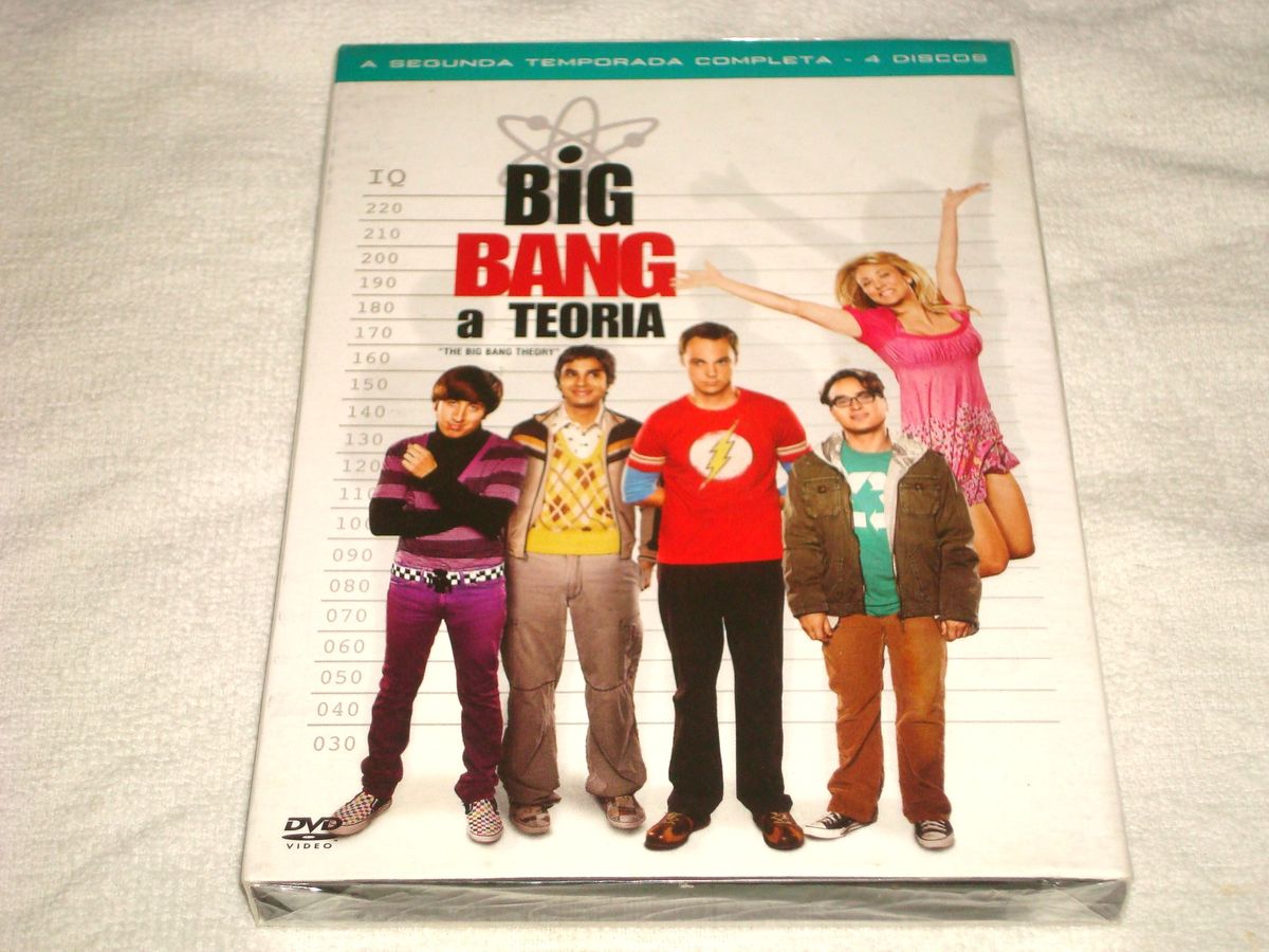 Dvd Box Big Bang a Teoria Segunda Temporada Completa Dvd Nacional e ...