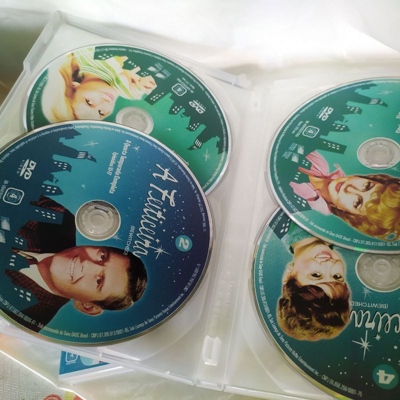 Dvd Box Caixa a Feiticeira Serie Completa 33 Discos | Dvd