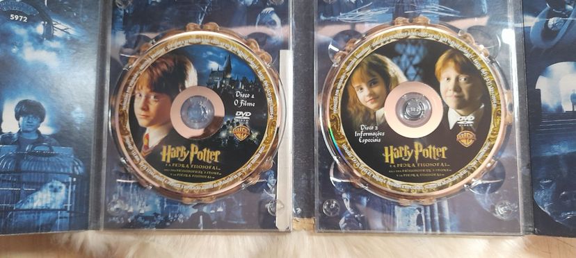 Dvd Box Duplo Harry Potter e a Pedra Filosofal | Cacareco Harry Potter ...