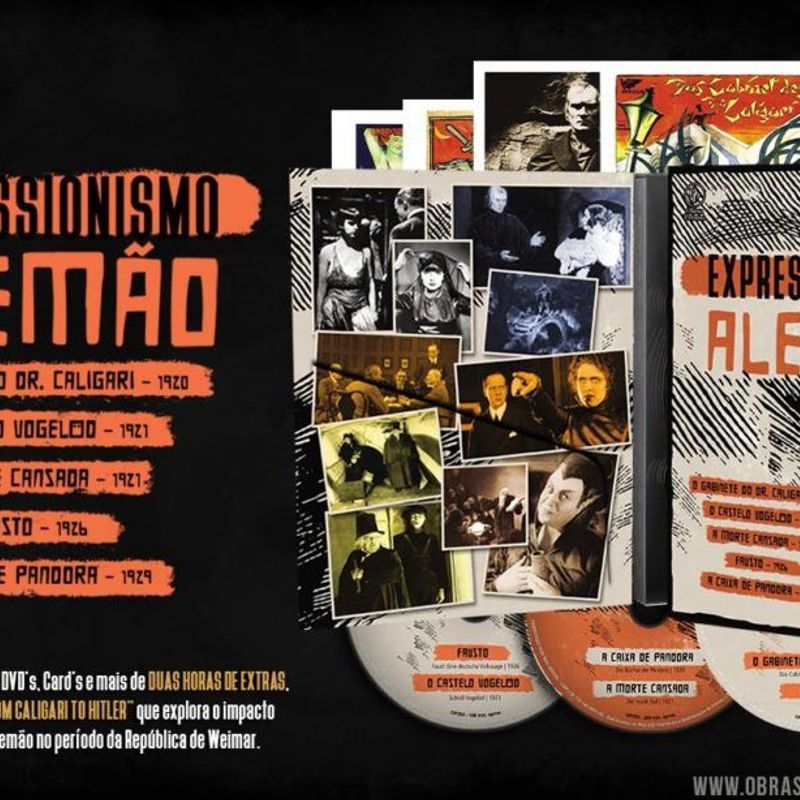 Dvd Box Expressionismo Alemão Vol 1 (Lacrado) | Dvd Nunca Usado