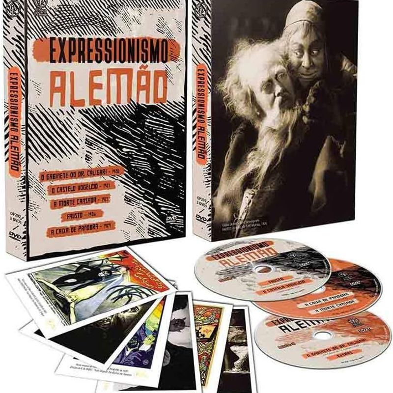 Dvd Box Expressionismo Alemão Vol 1 (Lacrado) | Dvd Nunca Usado