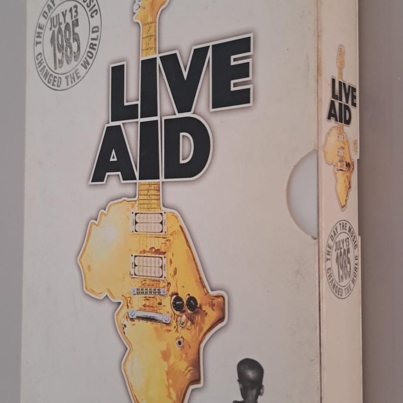 LIVE AID dvd4枚Box Dvd Box Live Aid 1985 4 Dvds | Dvd Usado 126587780 | enjoei