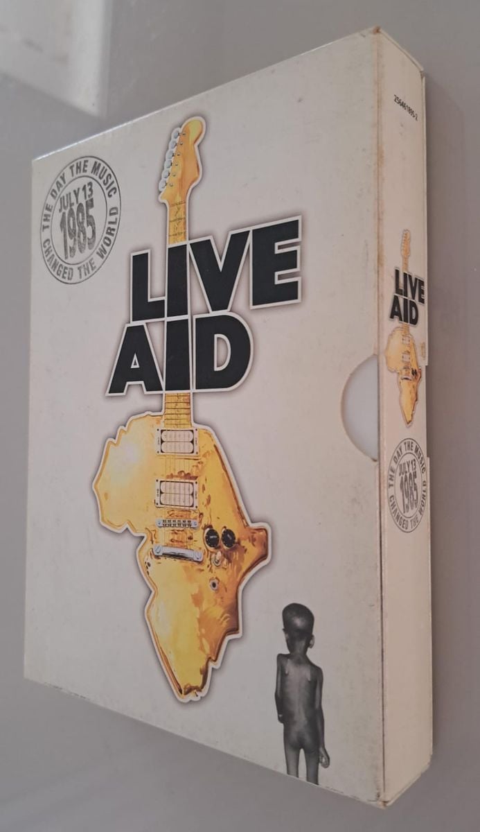 Dvd Box Live Aid 1985 4 Dvds | Dvd Usado 126587780 | enjoei