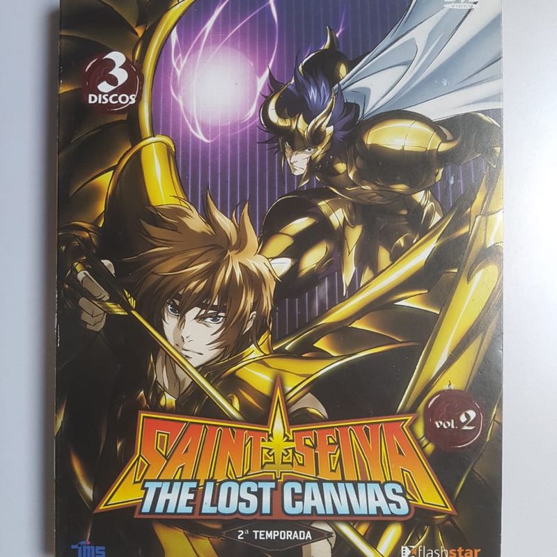 Dvd Box Saint Seiya The Lost Canvas 2ª Temporada Vol 2 | Flashstar