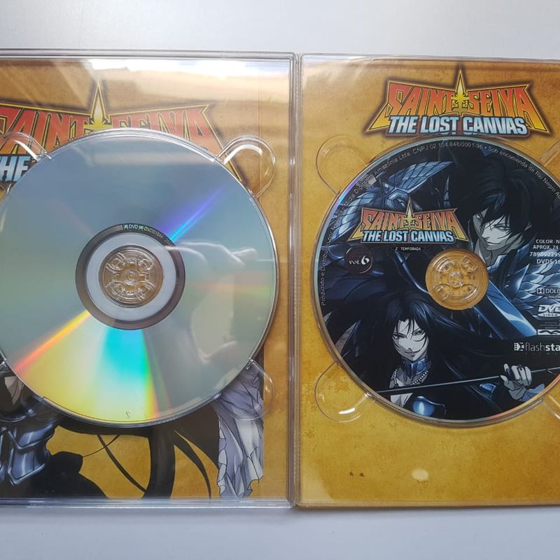 Dvd Box Saint Seiya The Lost Canvas 2ª Temporada Vol 2 | Flashstar