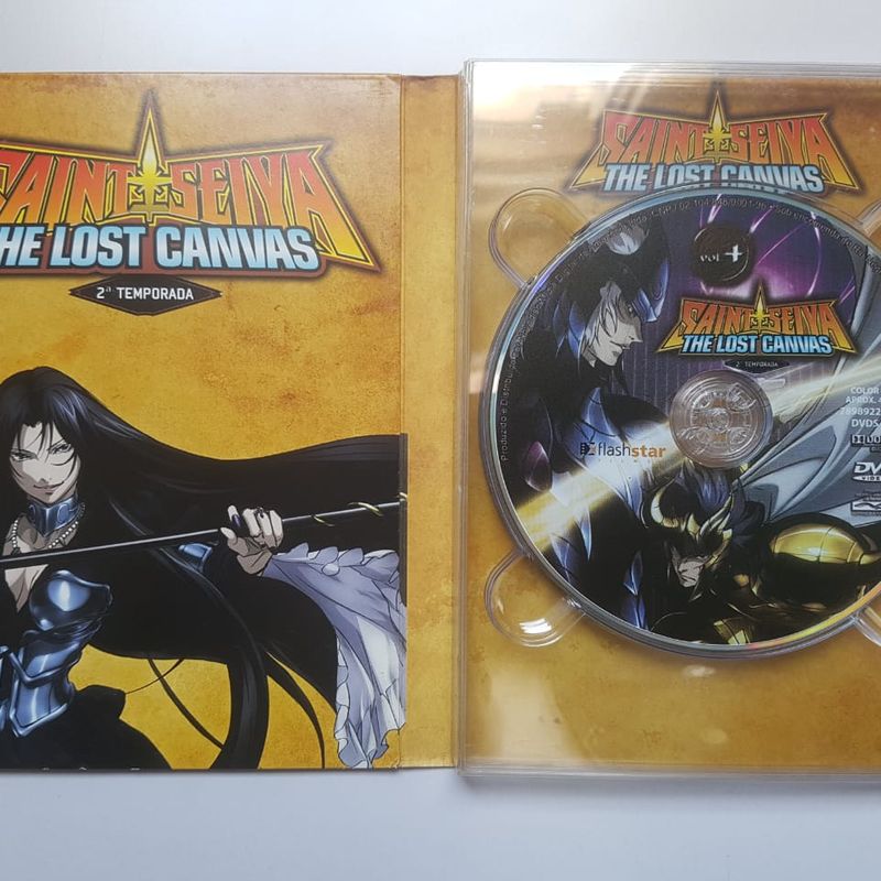 Dvd Box Saint Seiya The Lost Canvas 2ª Temporada Vol 2 | Flashstar